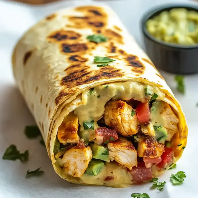 Chipotle Ranch Grilled Chicken Burrito