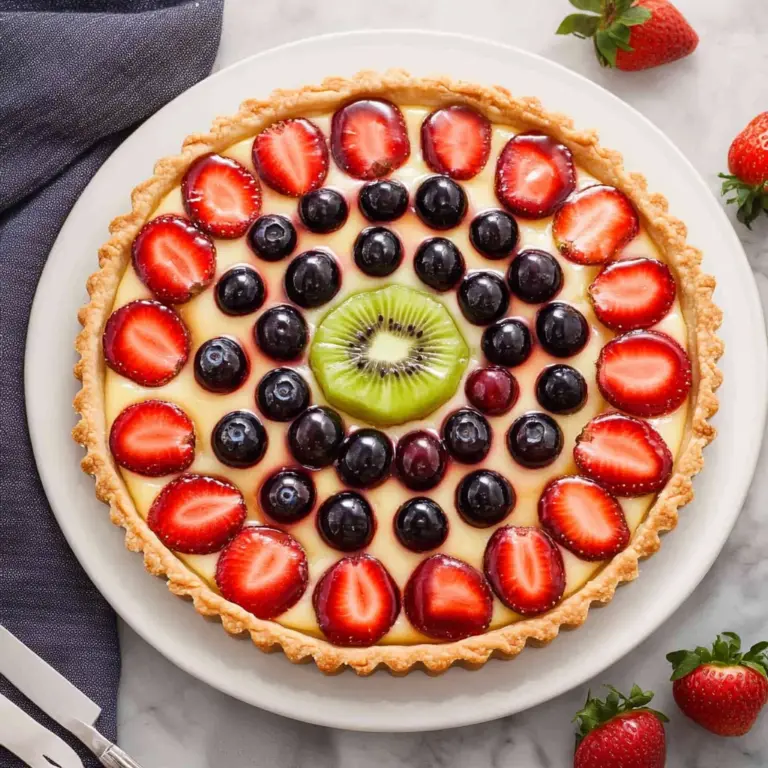 French Fruit Tart Recipe