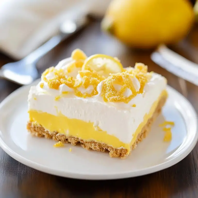 Heavenly Lemon Oreo Dessert