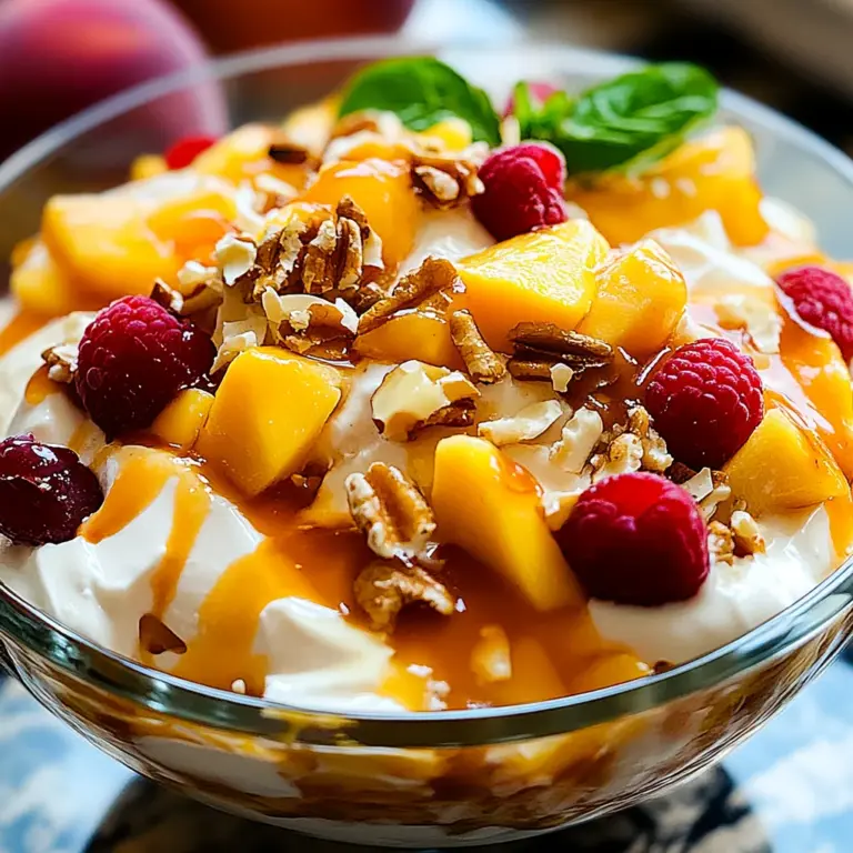 Millionaire Peach Salad Recipe