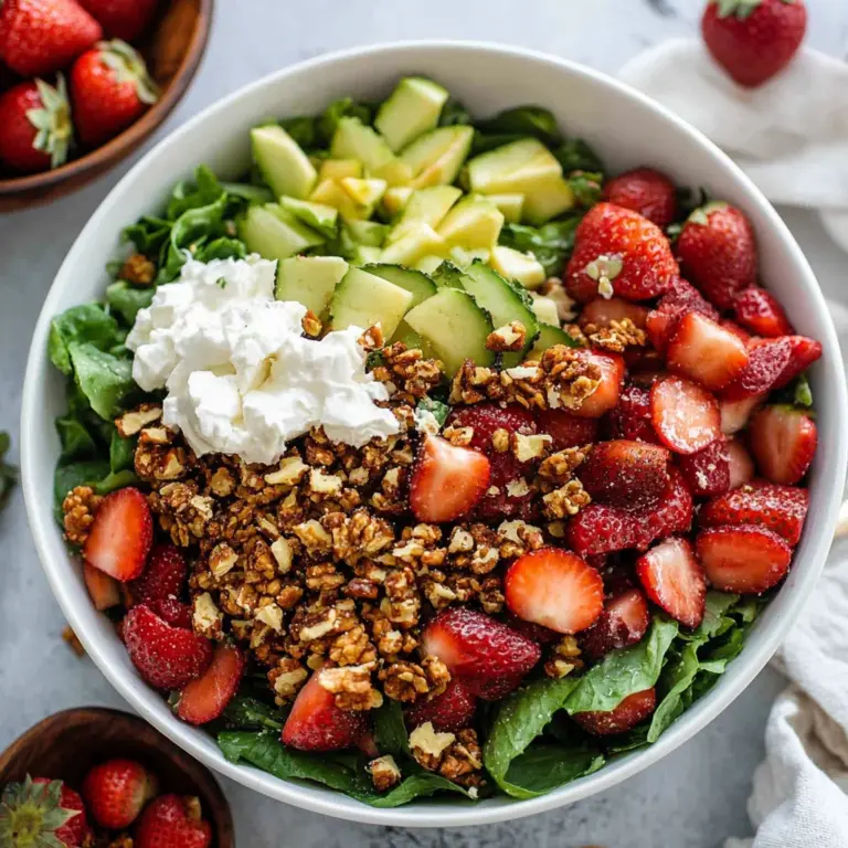Strawberry Crunch Salad