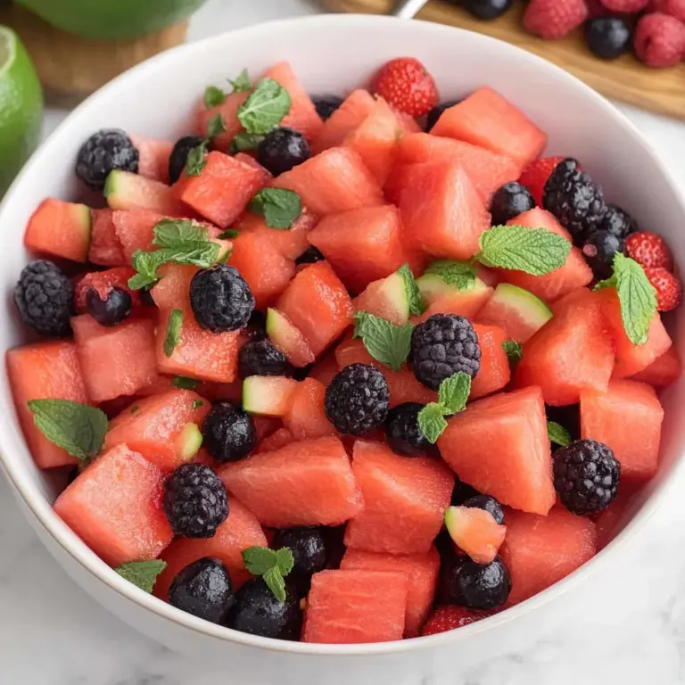 Watermelon Fruit Salad