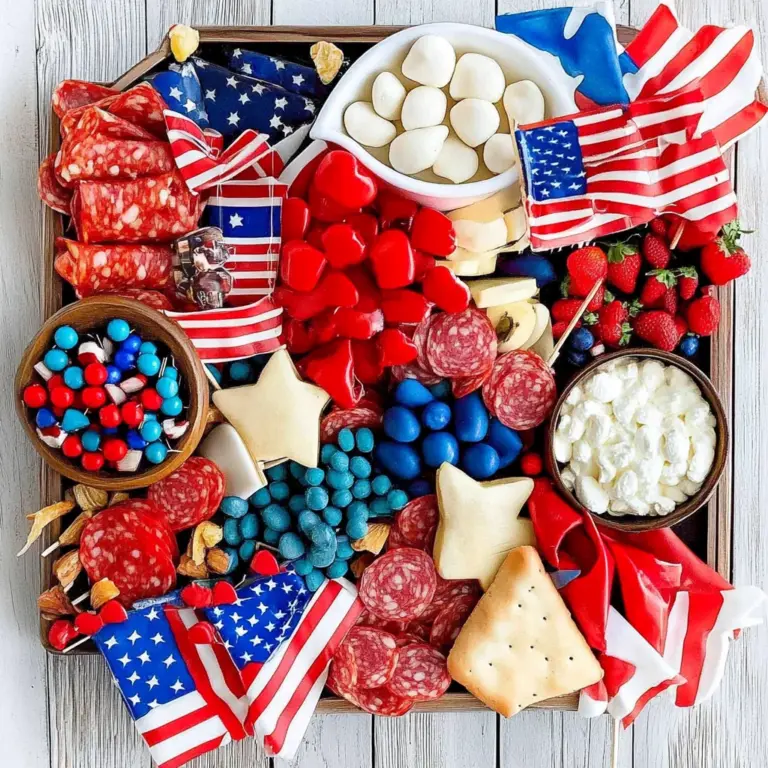 4th of July Charcuterie Board