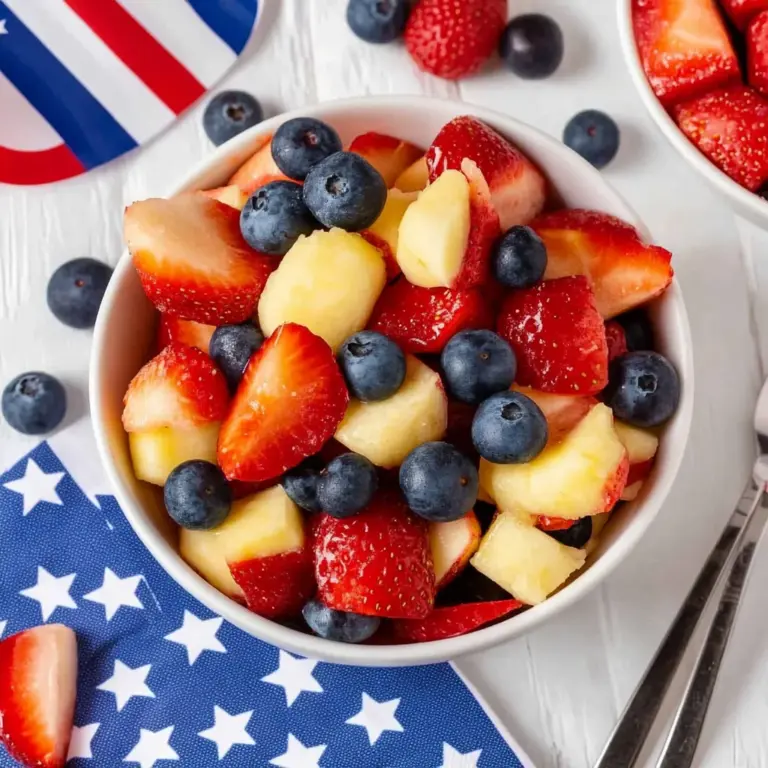 4th of July Fruit Salad