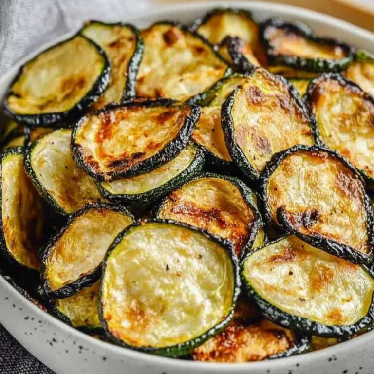 Air Fryer Zucchini Chips (Easy & Crispy)