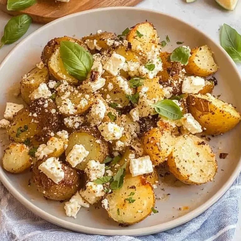 Baked Feta Potatoes