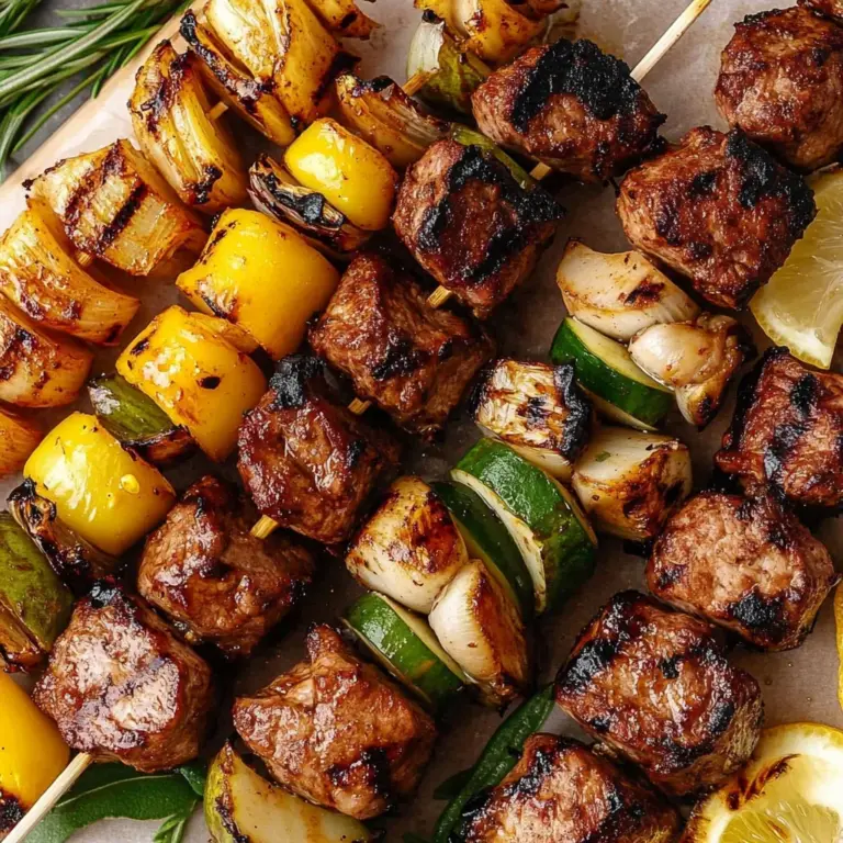 Barbecue Skewers - 3 Ways