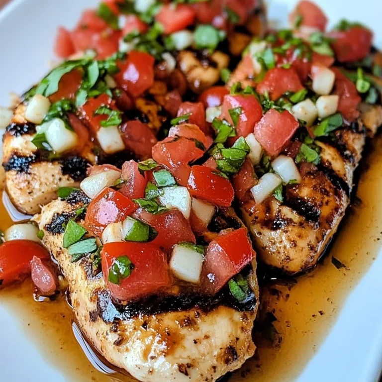 Bruschetta Chicken