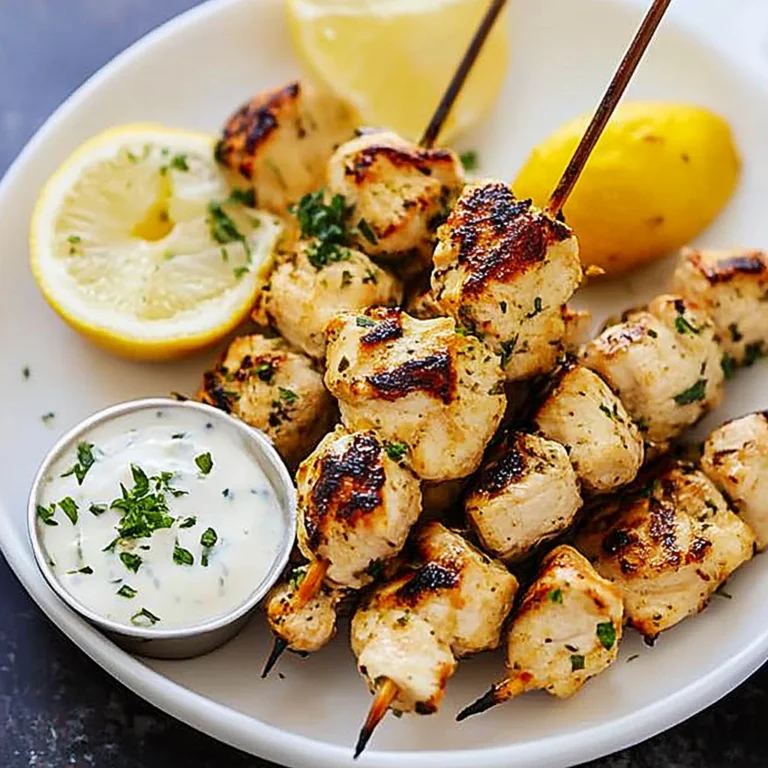 Chicken Souvlaki