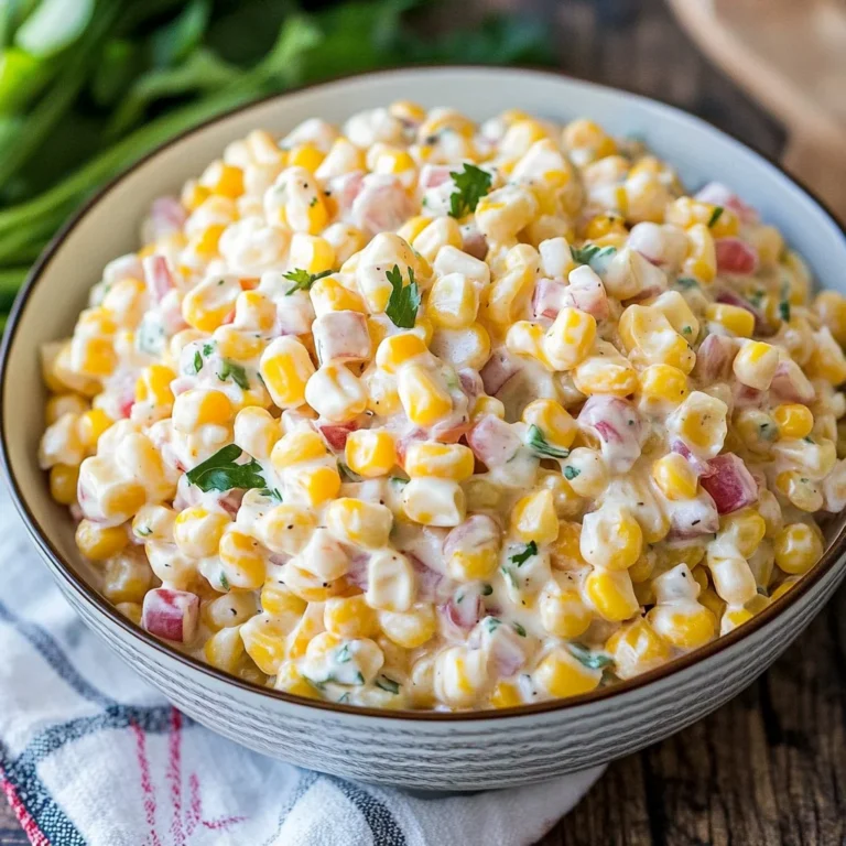 Creamy Corn Salad Recipe