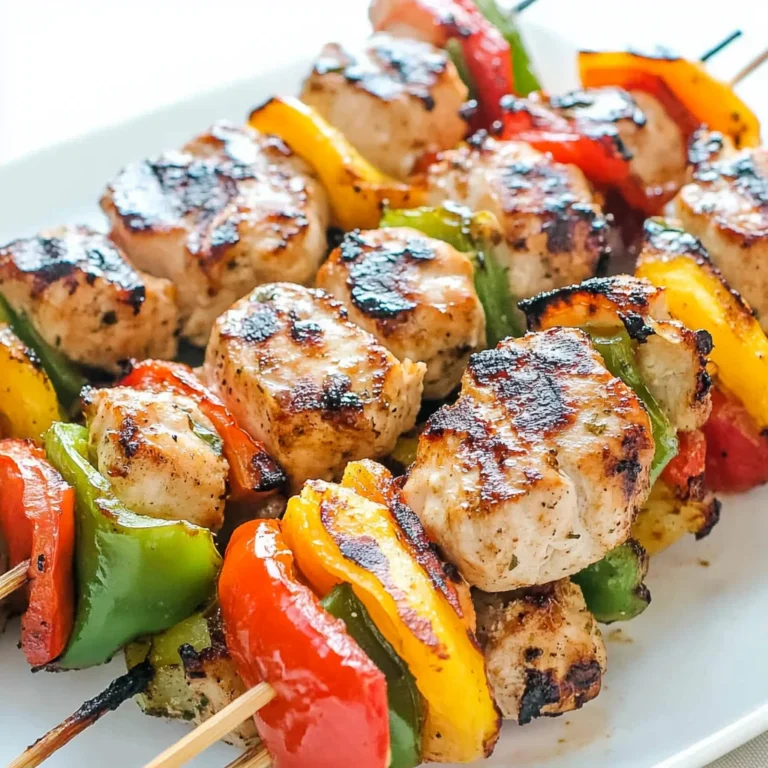 Easy Chicken Kebabs