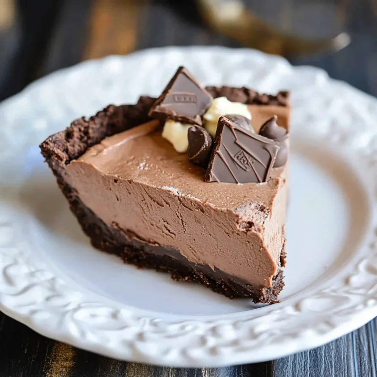 Frozen Chocolate Pie