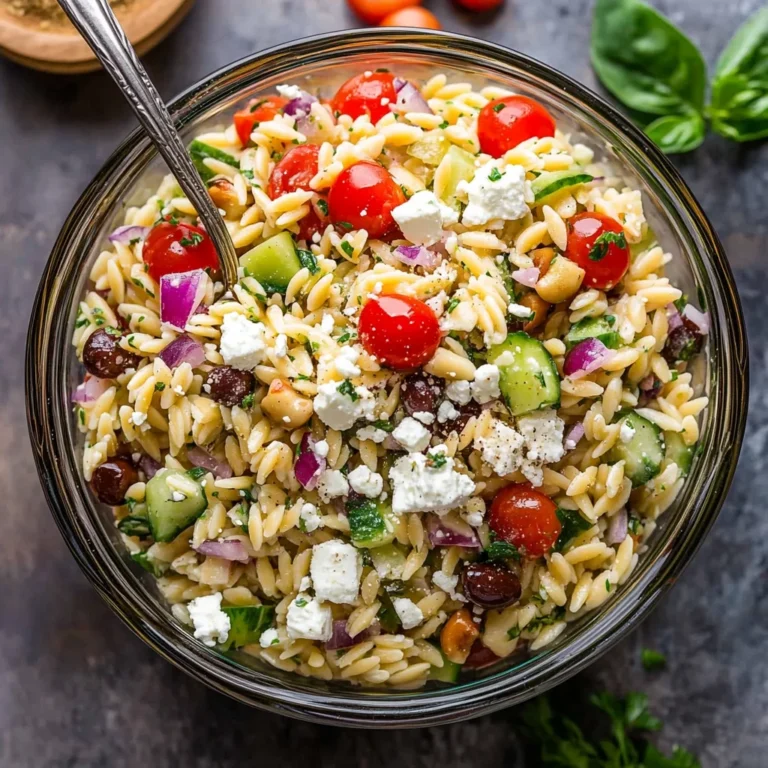 Greek Orzo Salad