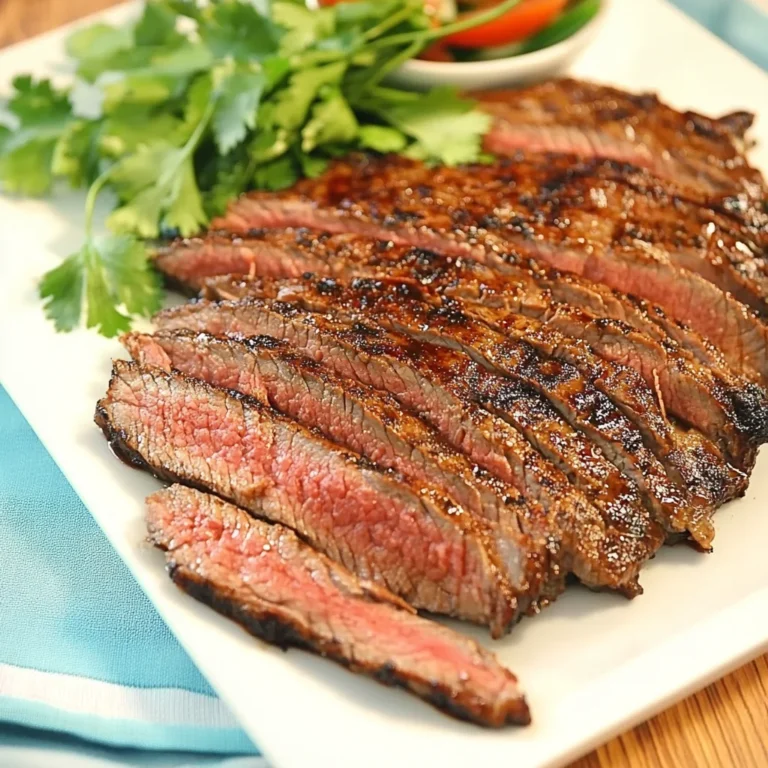 Grilled Teriyaki Flank Steak