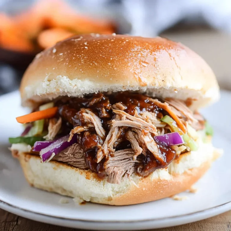 Honey Balsamic BBQ beef Sandwiches {Instant Pot or Slow Cooker}