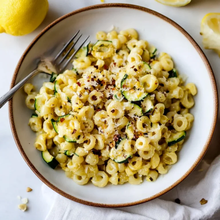 Lemon Zucchini Pasta