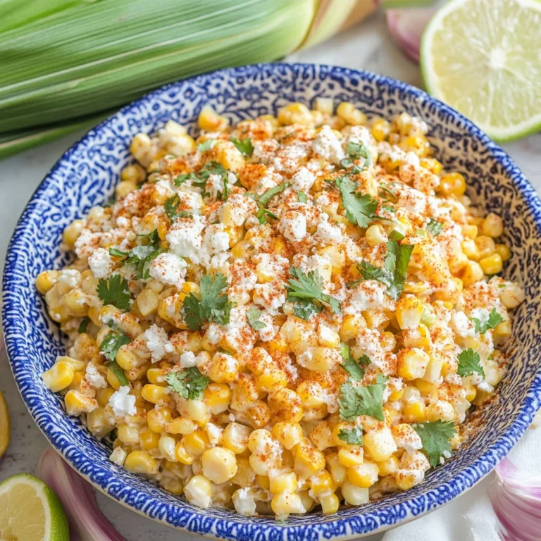 Mexican Street Corn Salad (Elote)