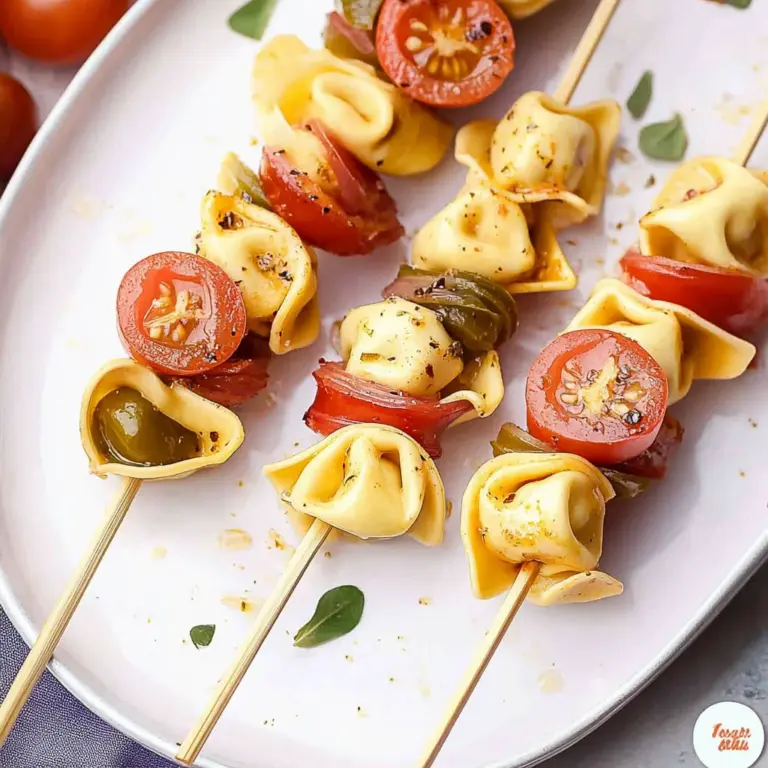 Mini Tortellini Kabobs
