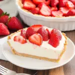 No Bake Strawberry Pie