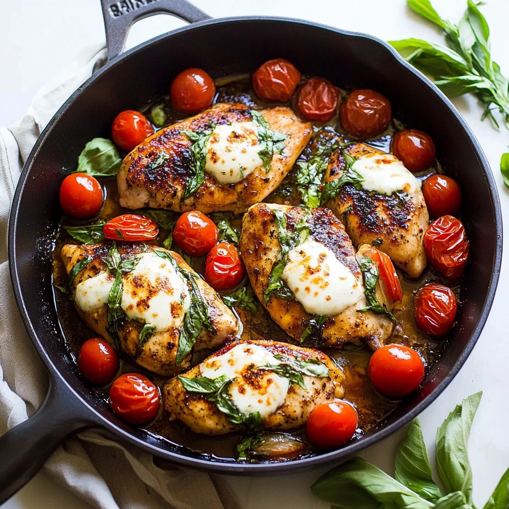 One Pan Balsamic Chicken