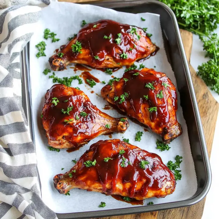Oven Roasted BBQ Chicken
