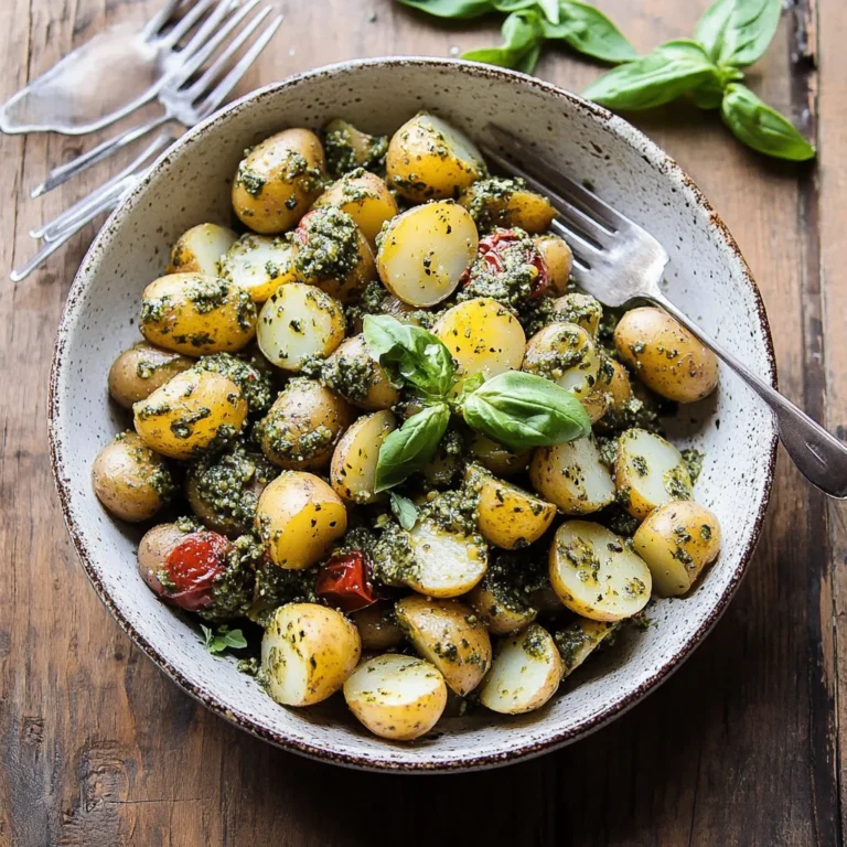 Pesto Potato Salad.