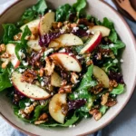 Roasted Apple Salad with Caramelized Shallot Vinaigrette