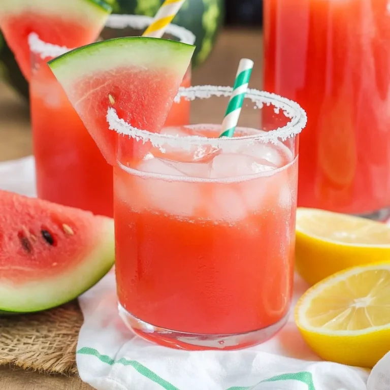 Spiked Watermelon Lemonade