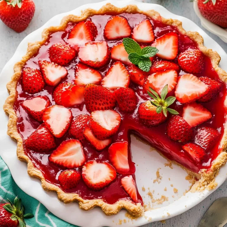 Strawberry Pie with Jello
