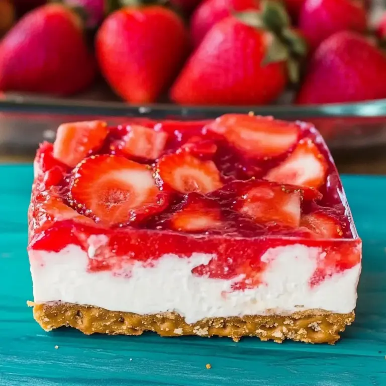 Strawberry Pretzel Salad