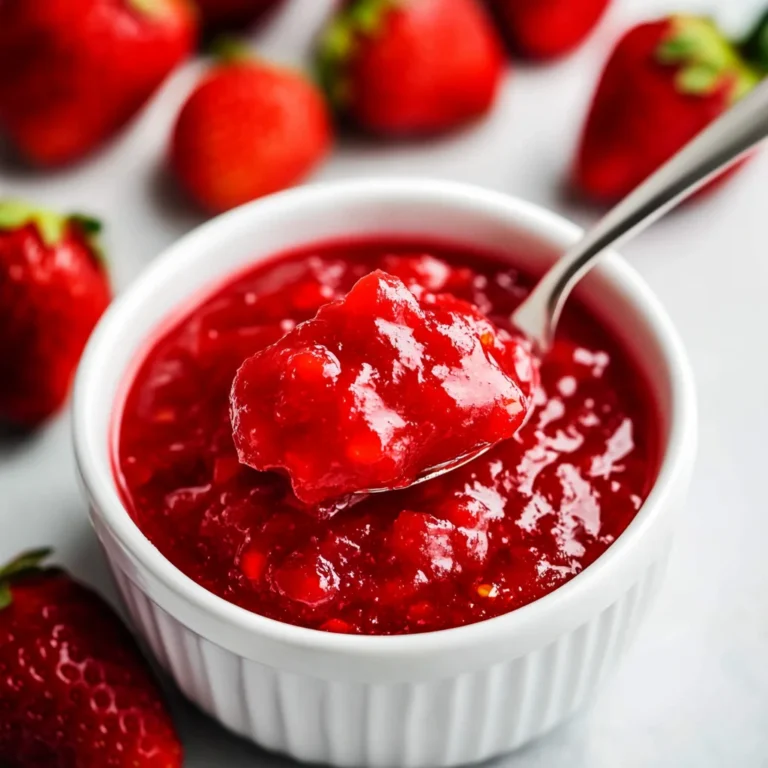 Strawberry Sauce