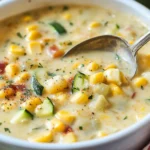 Summer Corn and Zucchini Chowder Recipe
