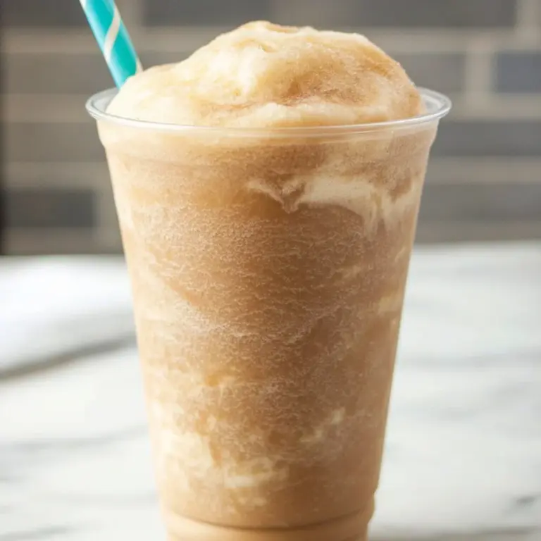 The Best Slushy Iced Coffee Recipe