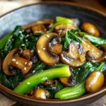 Bok Choy and Mushroom Stir Fry