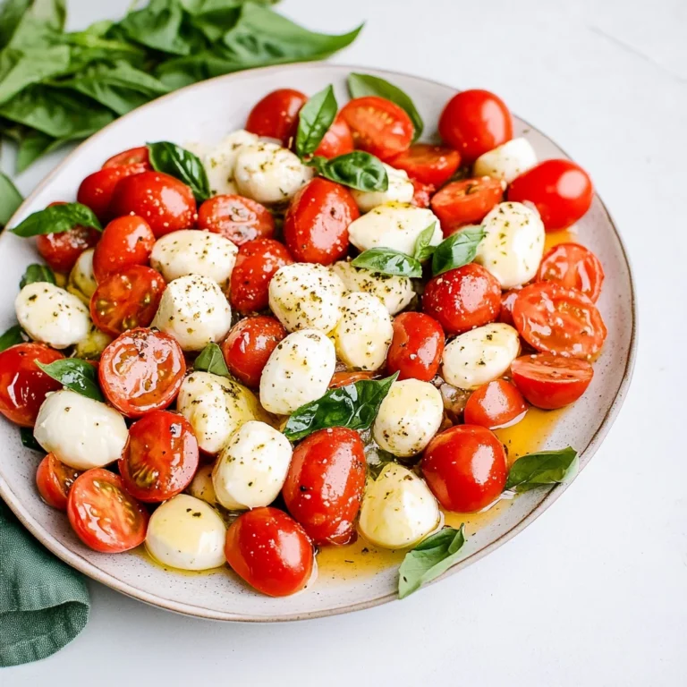 Caprese Salad Dressing Recipe