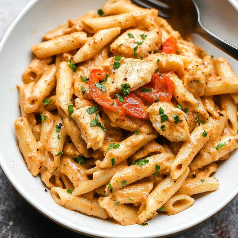 Cashew Cream Cajun Chicken Pasta - Dairy Free!