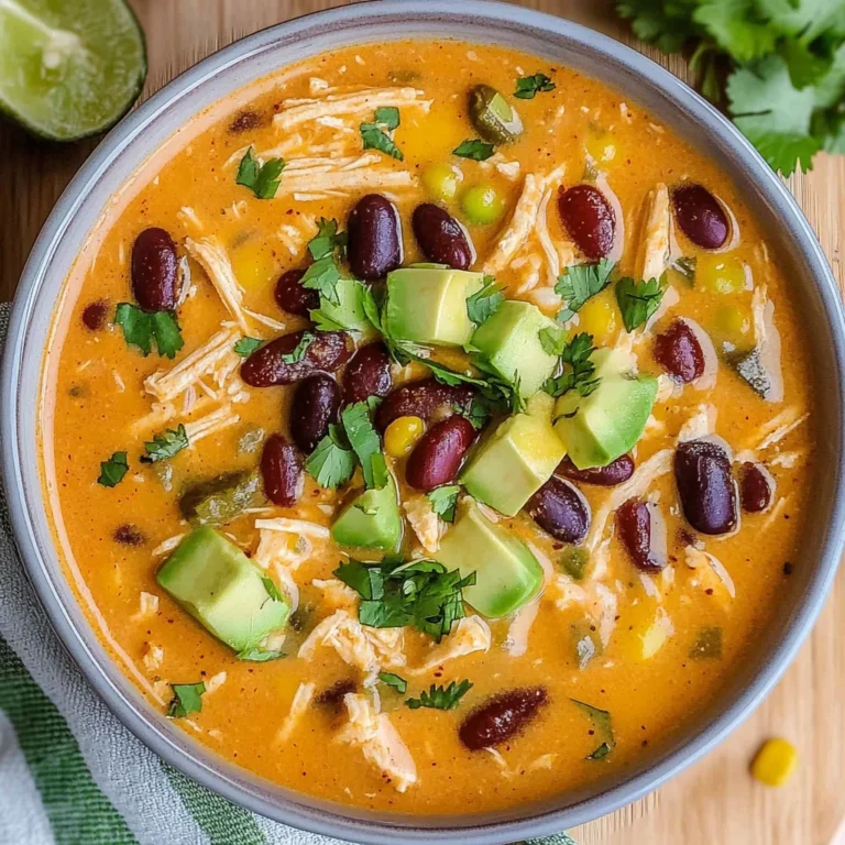 Creamy Chicken Enchilada Soup