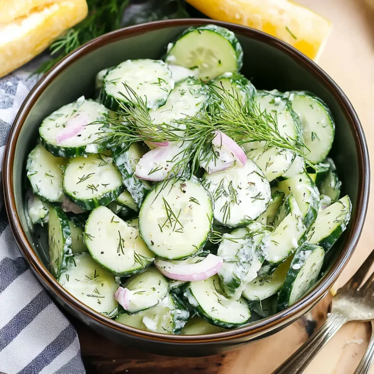 Cucumber Dill Salad