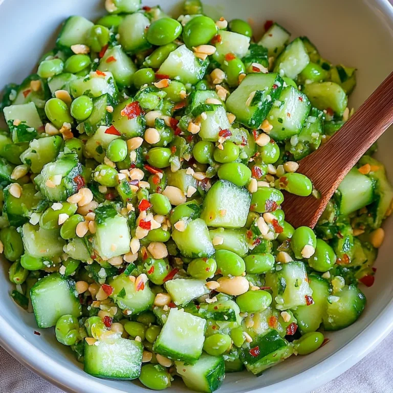 Cucumber Edamame Salad
