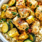 Easy Baked Chicken and Zucchini Recipe
