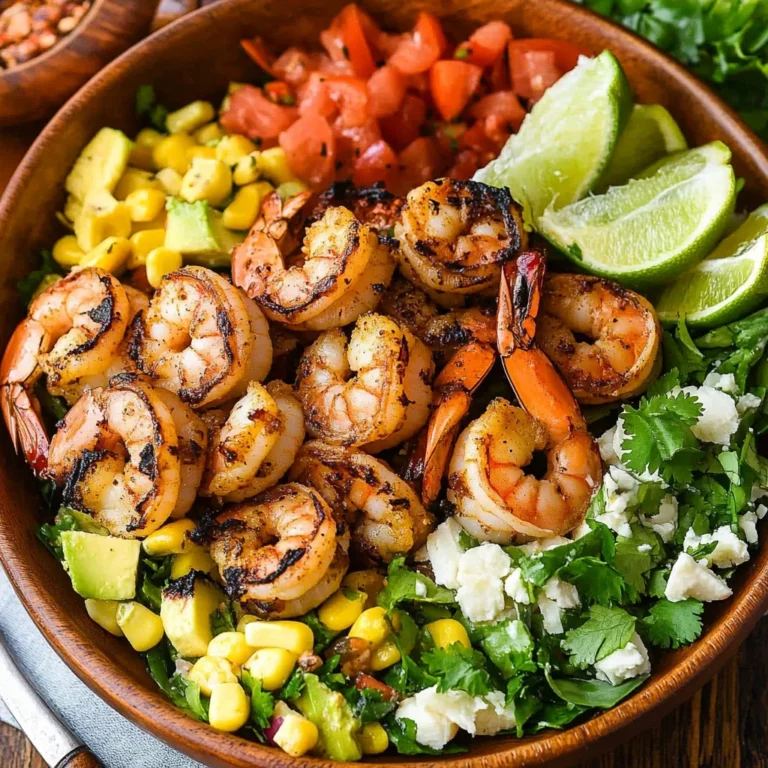 Grilled Mexican Shrimp Salad