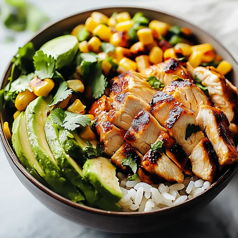 Honey Chipotle Chicken Rice Bowls