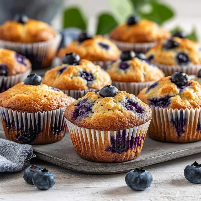 Keto Blueberry Muffins With Almond Flour