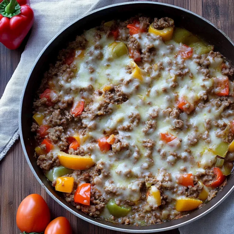 Keto Stuffed Pepper Skillet