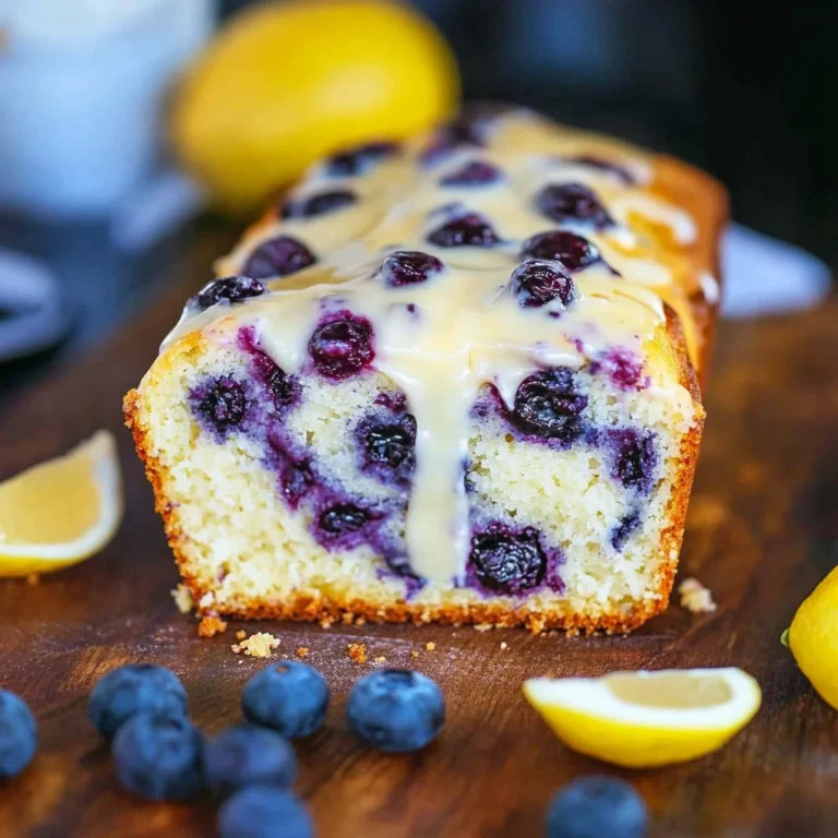 Lemon Blueberry Explosion Loaf