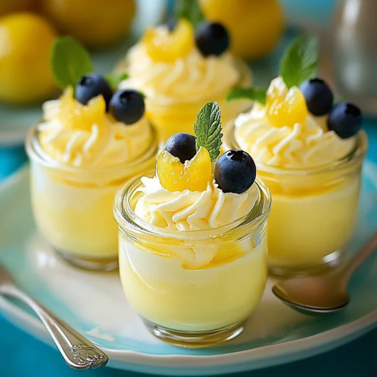 Lemon Cheesecake Mousse