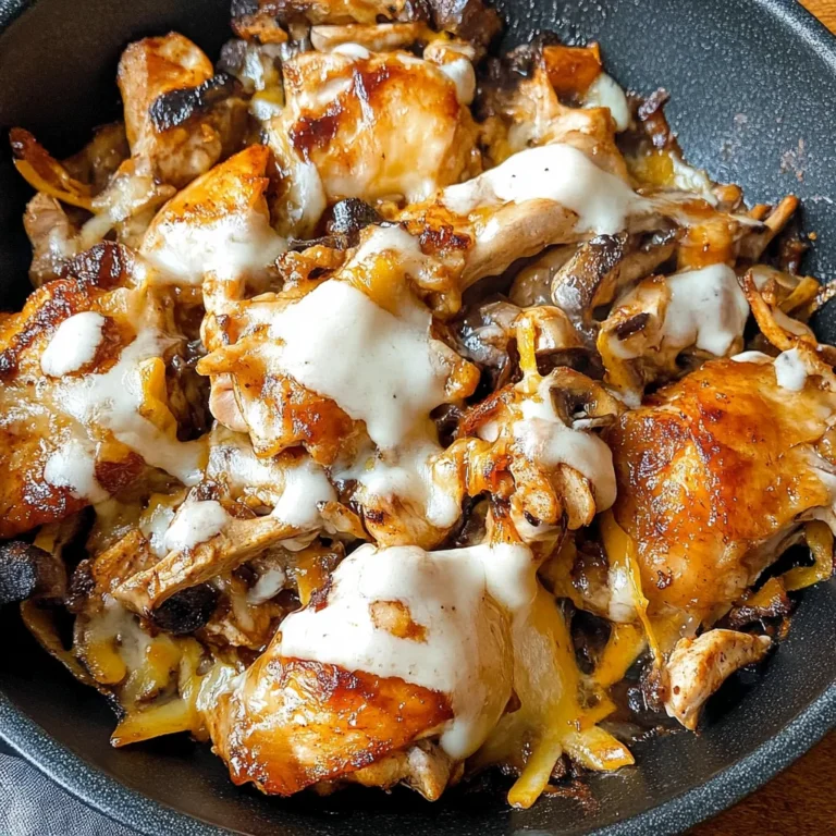 Low Carb BBQ Chicken Thighs
