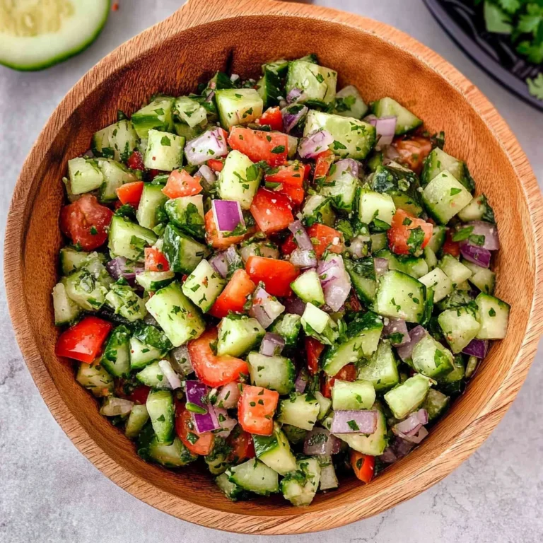Mediterranean Cucumber Salad