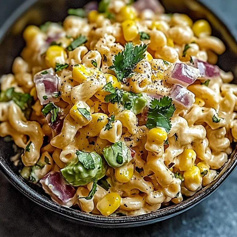 Mexican Street Corn Pasta Salad is a must-try dish!