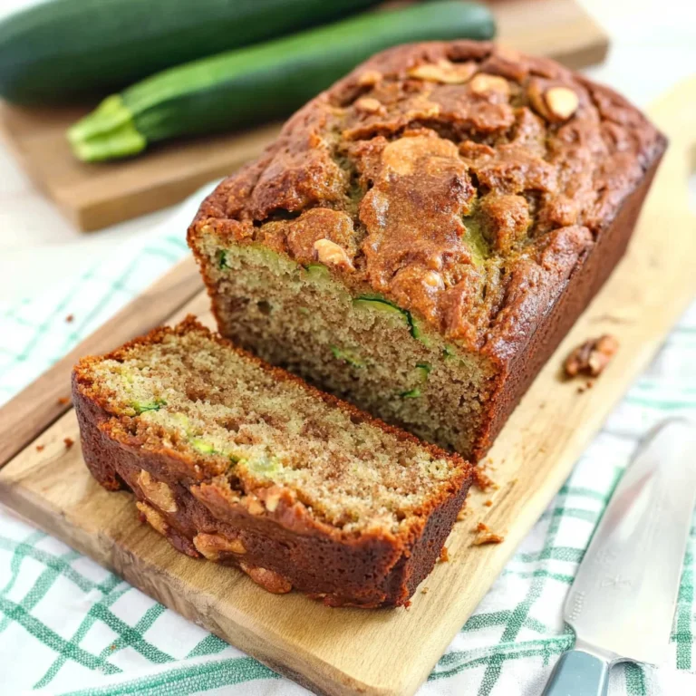 Moist and Delicious Cinnamon Swirl Zucchini Bread
